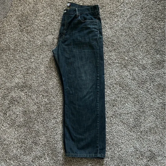 Levi’s 569 Loose Straight Mens Jeans 40x30, Dark Wash - Picture 8 of 16